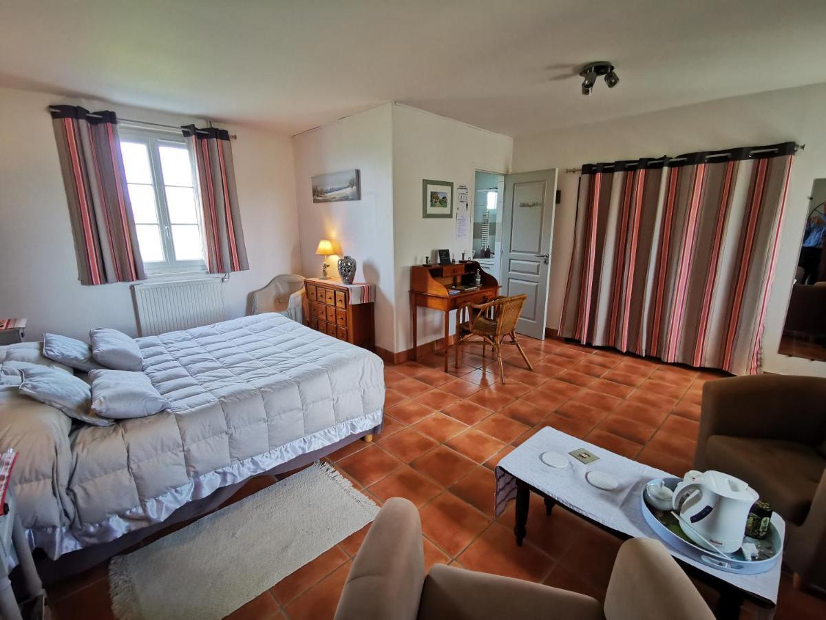 Hotel Les Marronniers Cambremer Zimmer foto